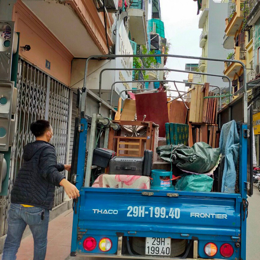 Dịch vụ chuyển nhà trọn gói phố Cống Vị