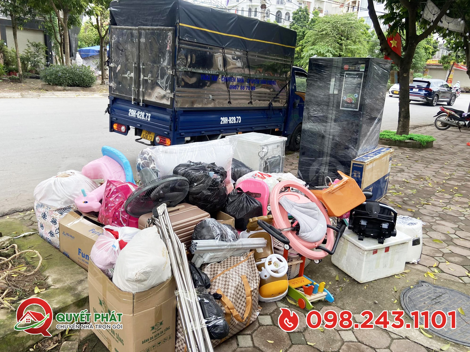 Chuyển nhà trọn gói tại phường Ô Chợ Dừa: Giải pháp di dời tổ ấm thần tốc