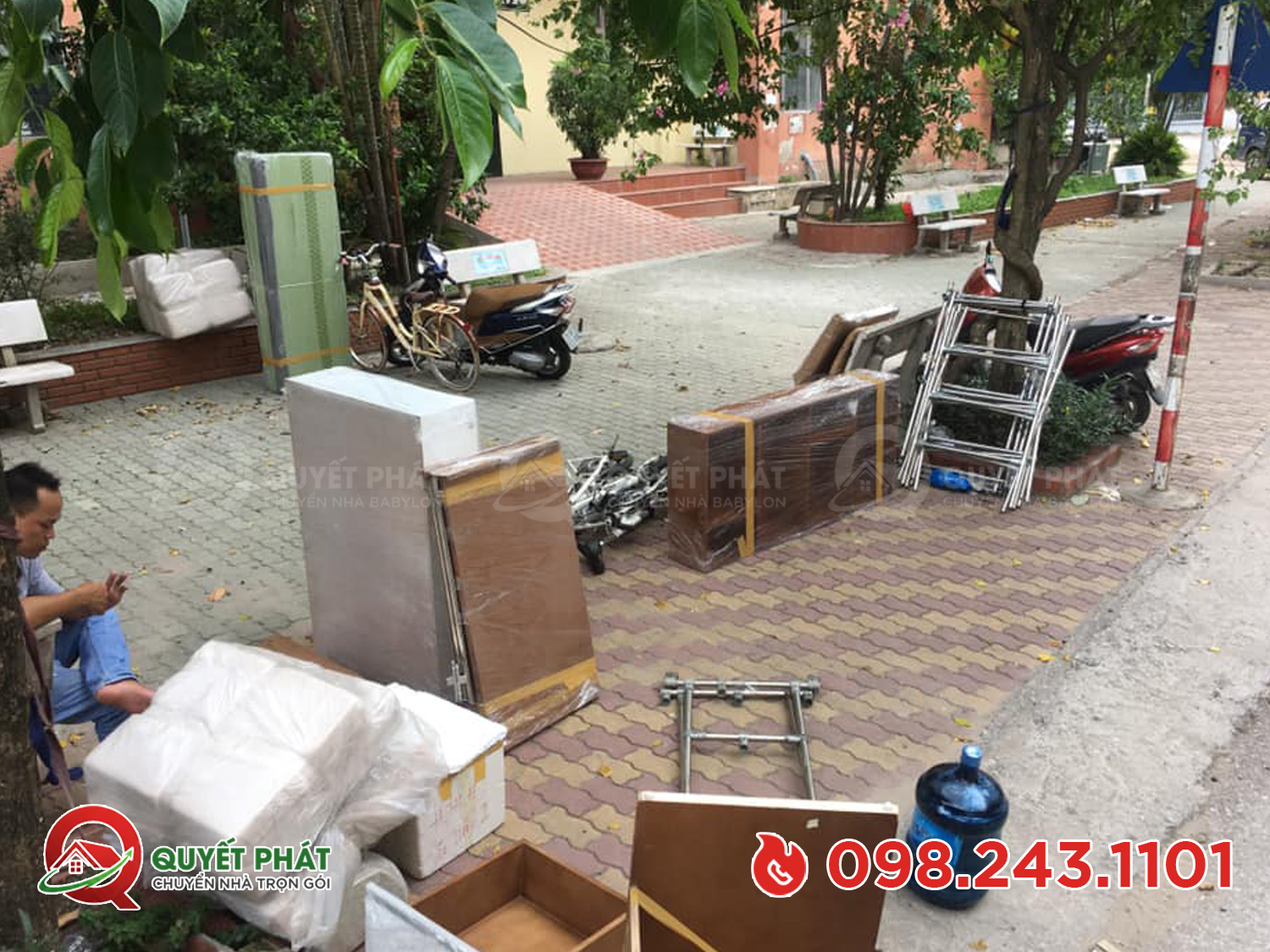 Chuyển nhà trọn gói phường Ô Chợ Dừa