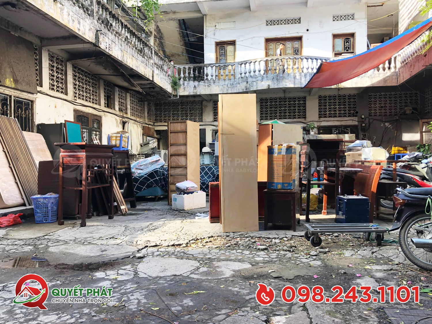 Chuyển nhà trọn gói phường Ô Chợ Dừa