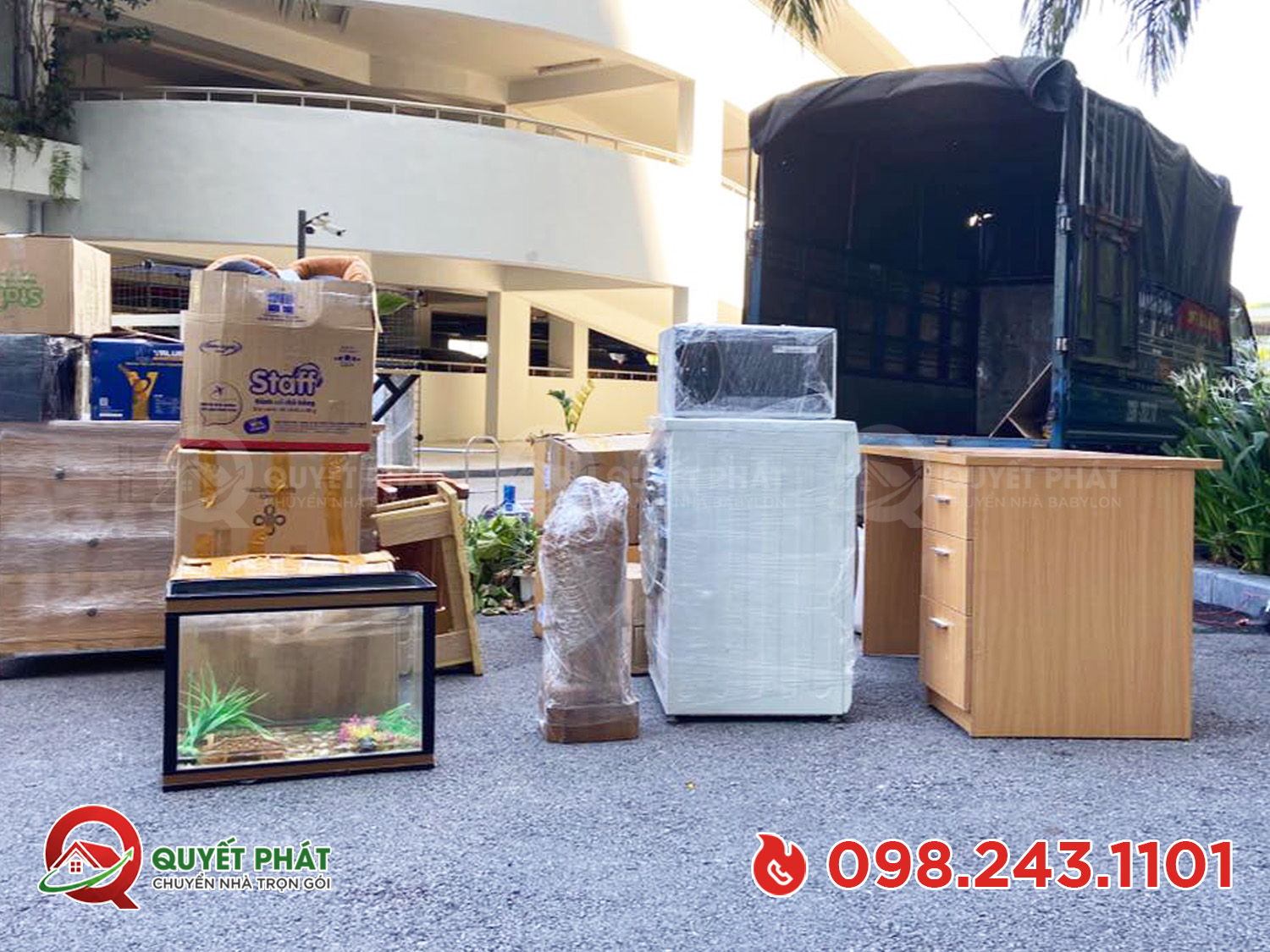 Chuyển nhà trọn gói phường Trương Định