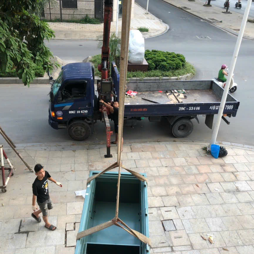 Chuyển kho xưởng trọn gói tại quận Hoàng Mai