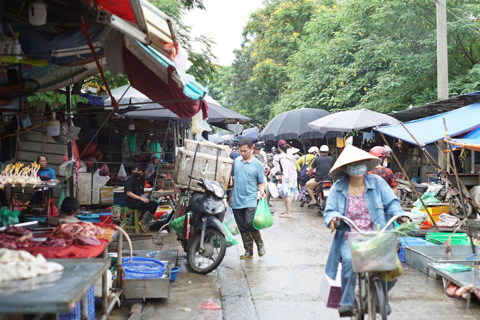 Chợ đầu mối ph&iacute;a Nam (Chợ Đền Lừ)